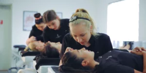 Trining to be a beauty therapist