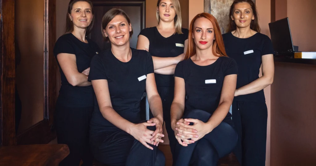 Beauty therapists and cosmetologists