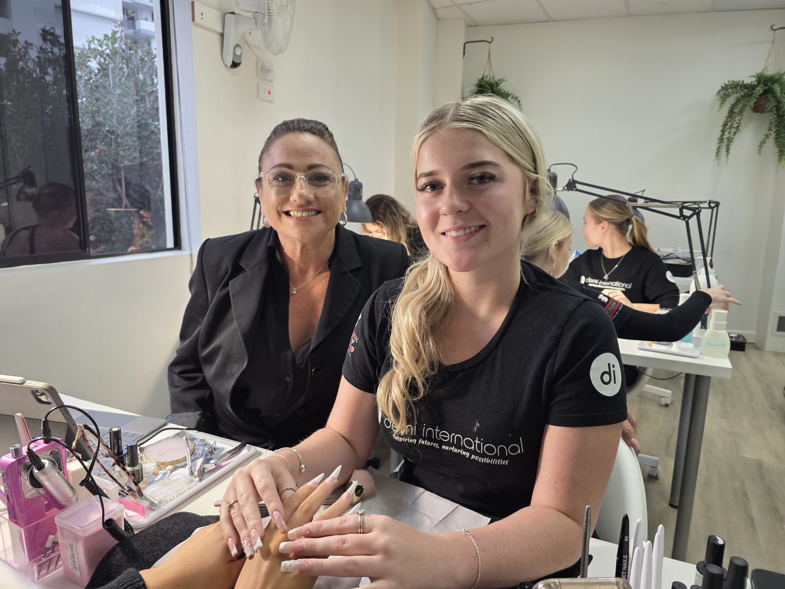 Gracie Nails Student At Demi